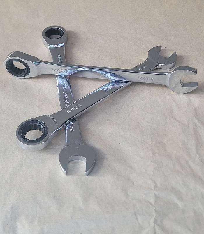 22mm COMBINATION RATCHET Spanner  (Bid Per Piece)