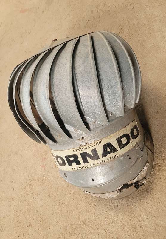 TORNADO Free-Spinning Turbine Ventilator (30cm-Bottom Diameter)