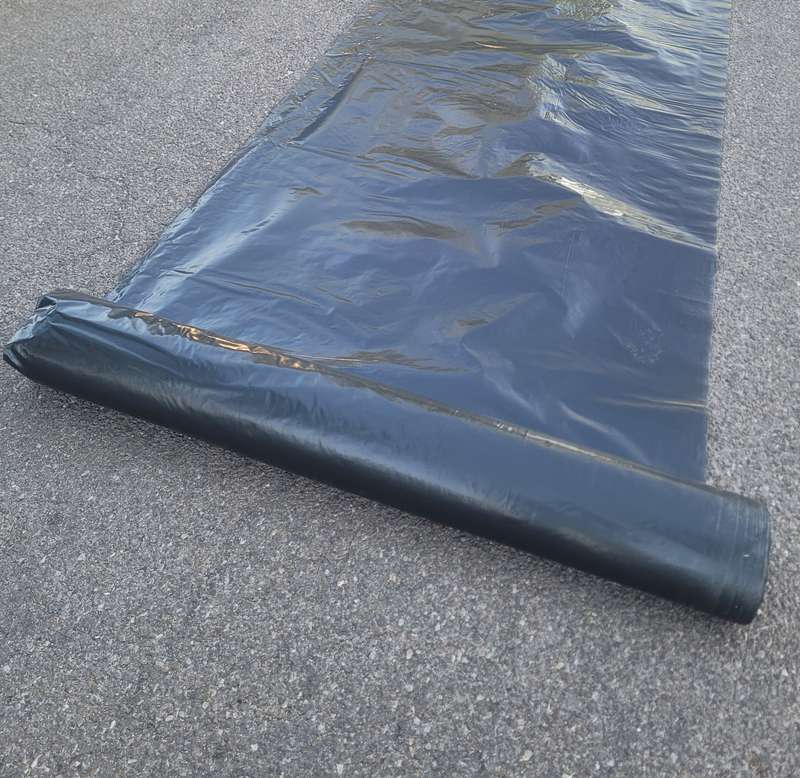 20m UNUSED Quality Thick Drop Sheet/Paving Plastic. (Bid Per Piece)