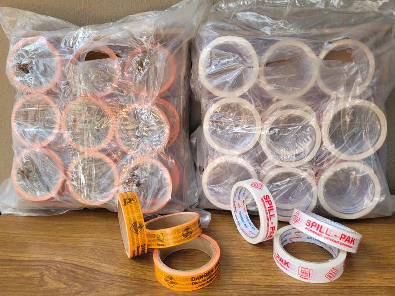 Assorted Very High Quality Medical-Branded Sellotape (15 width x 10 thickness)mm (Bid Per Piece)
