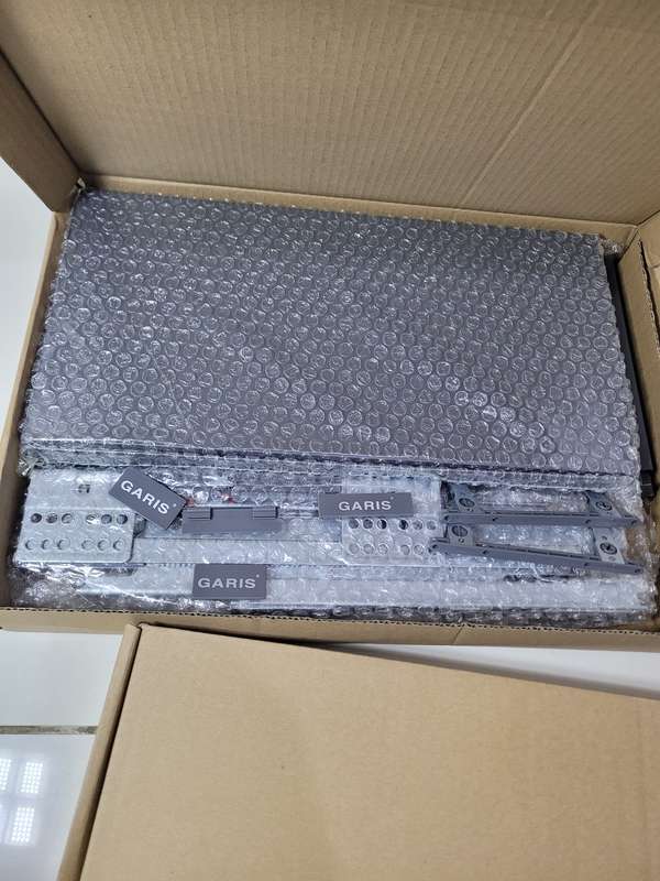GARIS High Quality Soft-Close Cabinet Drawer Slides. Complete Set. (60.5 x 32.5 x 24.5)cm