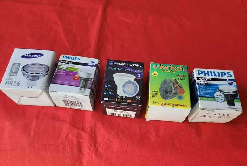 An UNUSED ASSORTMENT Of Quality LED Downlights.  (Bid Per Piece)