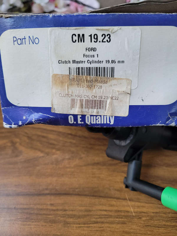 FORD FOCUS Clutch Master Cylinder  (Part: CM 19.23)