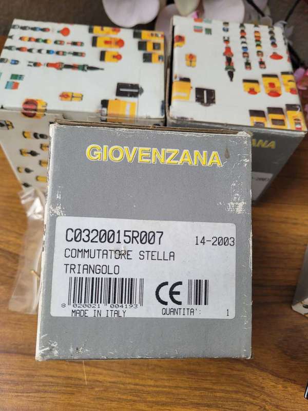 GIOVENZANA Rotary ON/OFF Cam Switch  (C0320015R007)