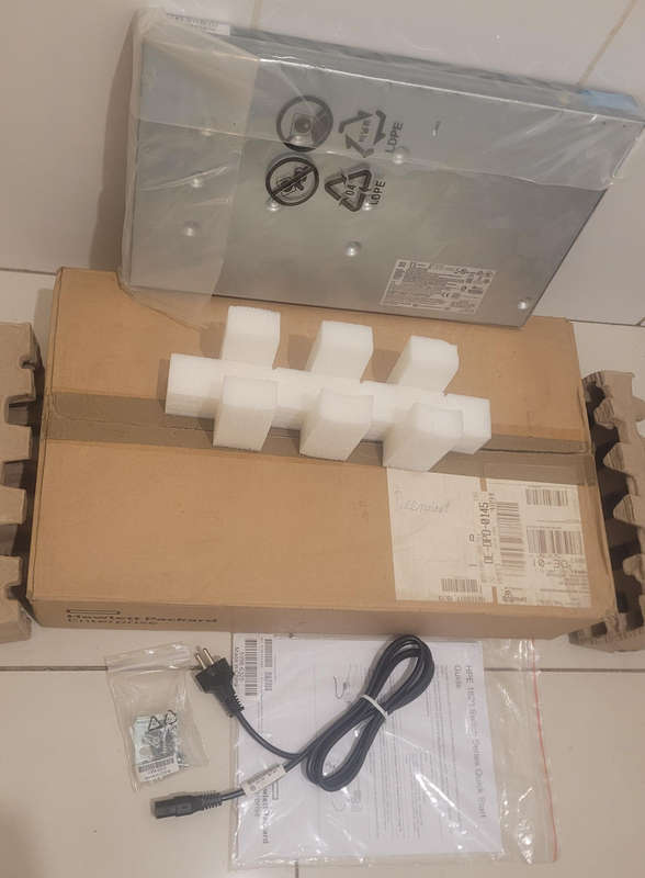 UNUSED...HP 1820 Series Quick-Start Gigabit Switch. In Original Box With Accessories (As Pictured)