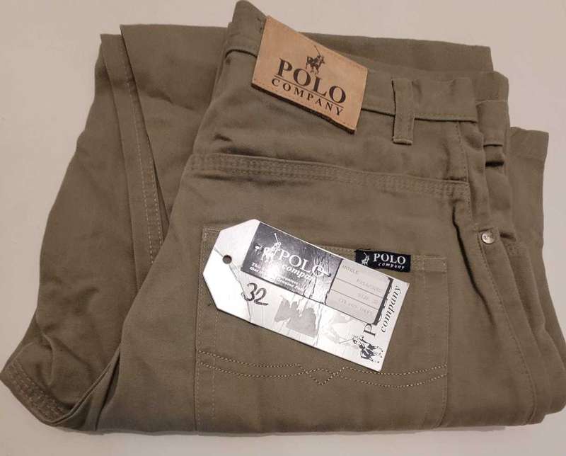 UNUSED Size 32 ORIGINAL POLO Khaki  Pants