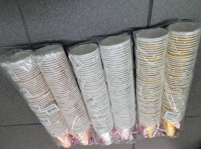 Birthday Party Plastic Drinking Cups (Bid Per Piece -To Take All 100x)