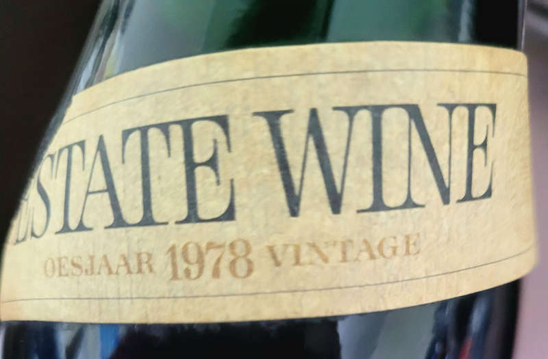 Collector`s Vintage Wine Collection.  ALTO: 1978 / SOUTHERN RIGHT: 1999. (Bid Per Bottle)