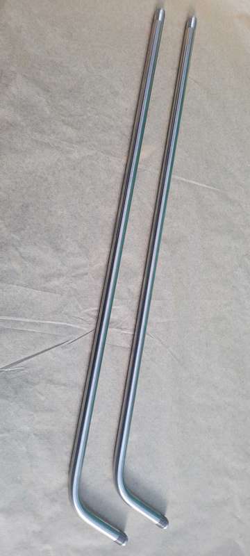 24" Stainless Steel Welding Tube (Bid Per Piece)