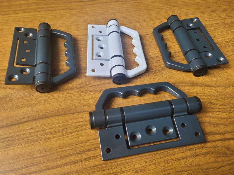 ASSORTED Aluminium Folding Flush Door Hinges/Handles (Bid Per Piece)
