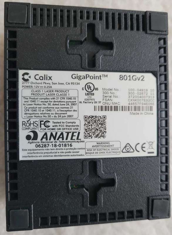 UNBOXED... GPON ( For Converting Fire Optic Signals To Electrical Signals In Routers)