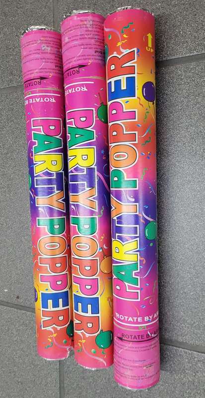 Confetti  Cannon Party Popper (Bid Per Piece)