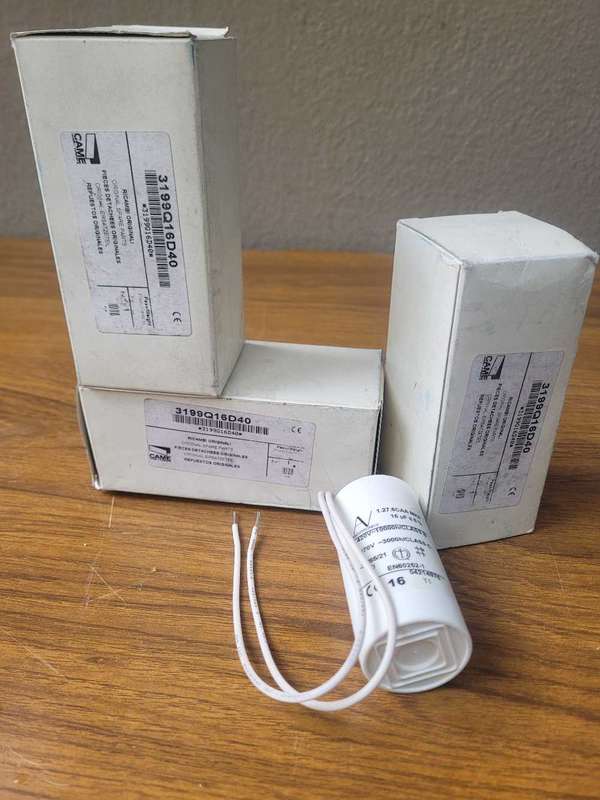 UNUSED.. CAME 16uF Capacitor (3199Q16D40)