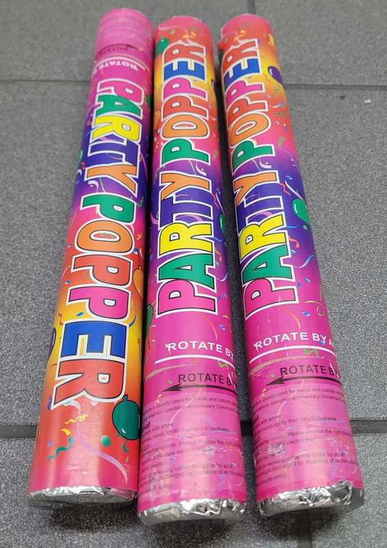 Confetti  Cannon Party Popper (Bid Per Piece)