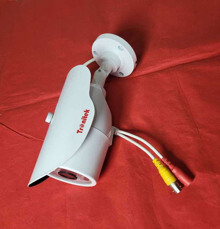 UNUSED (As Used) TRONITEK  CCTV Bullet Camera-As Pictured. NO BOX