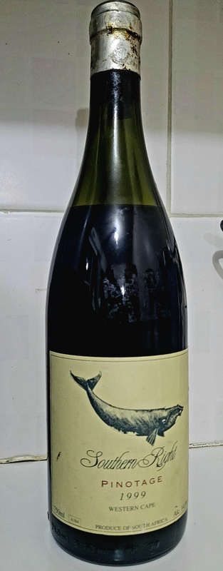 Collector`s Vintage Wine Collection.  ALTO: 1978 / SOUTHERN RIGHT: 1999. (Bid Per Bottle)