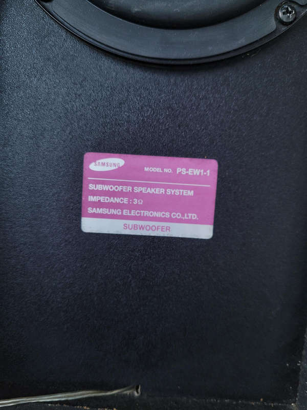 SAMSUNG Used Sub Hoover System. (Model: PS-EW1.1)