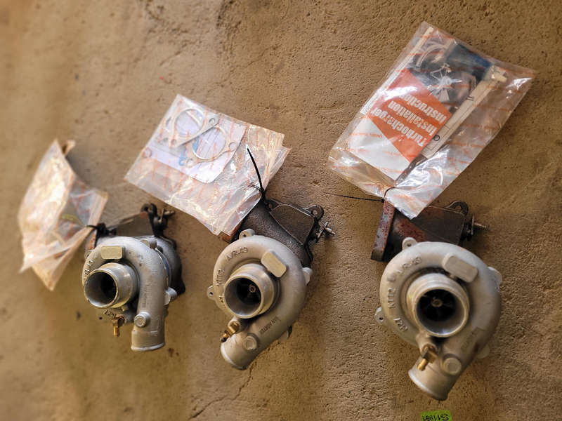 UNUSED. VAN HORT KTT2 Turbo charger Kit (Some Rust AS Pictured)  BID PER PIECE