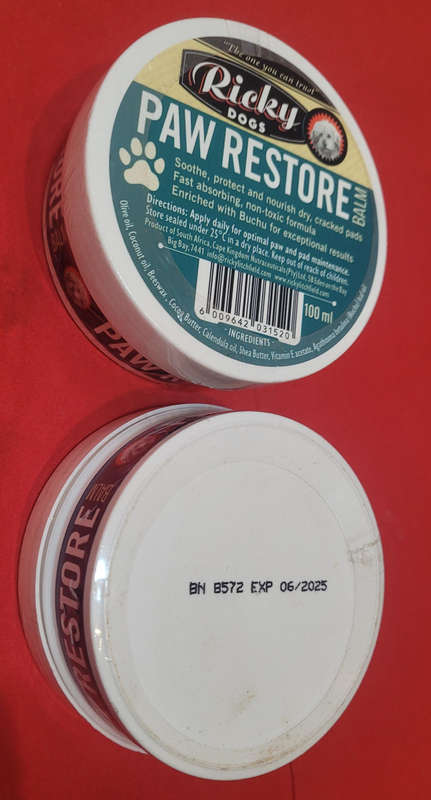 Paw Restore Balm-Dapper Paws Grooming. Expiry: 06.2025
