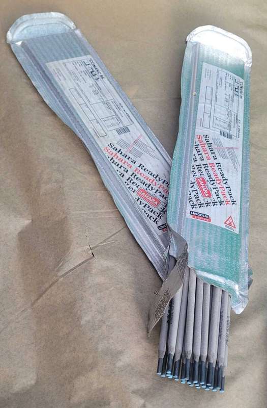 Lincolnweld SAHARA PACK  Conarc 49C Welding Rods (Bid Per Lot)