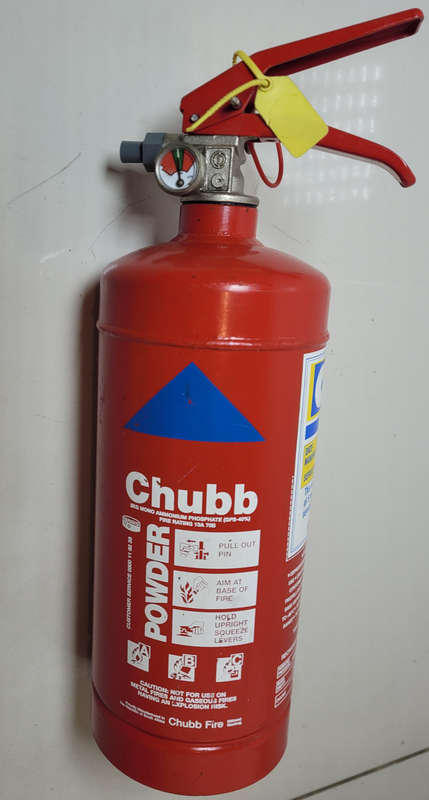 2Kg Clean-Used Full Fire Extinguisher