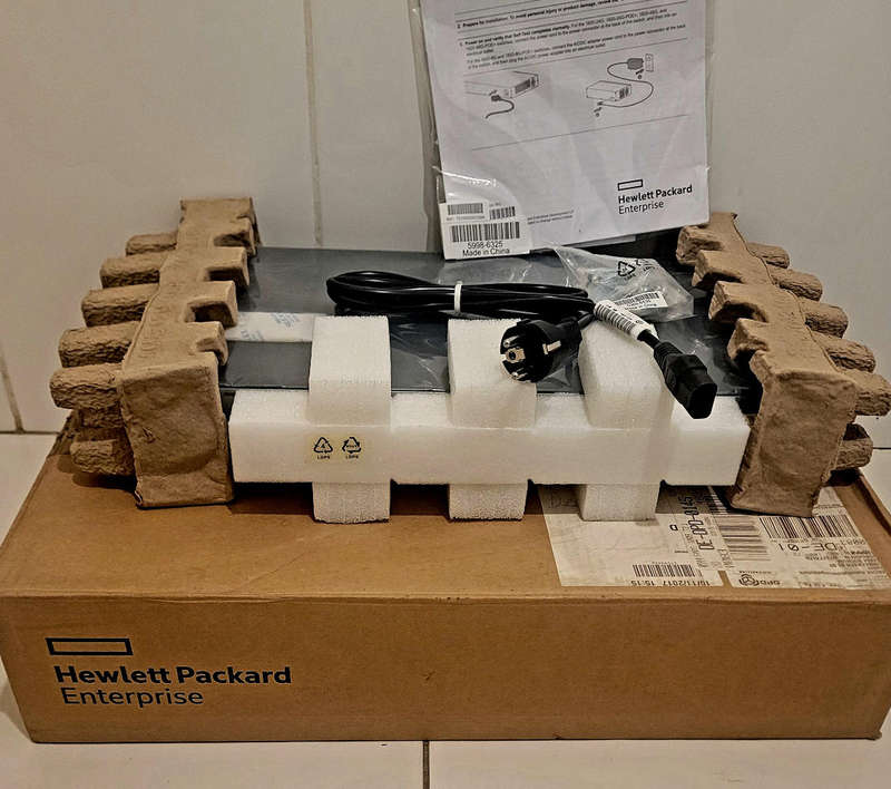 UNUSED...HP 1820 Series Quick-Start Gigabit Switch. In Original Box With Accessories (As Pictured)
