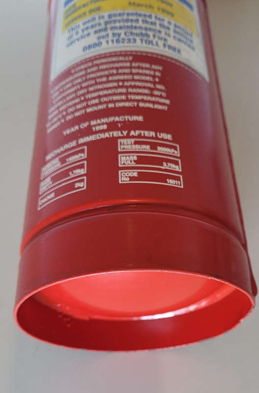 2Kg Clean-Used Full Fire Extinguisher
