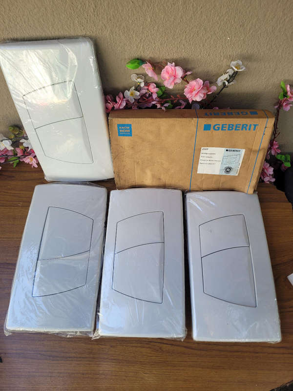 UNBOXED...GEBERIT Replacement Flush Actuator. Bid Per Piece