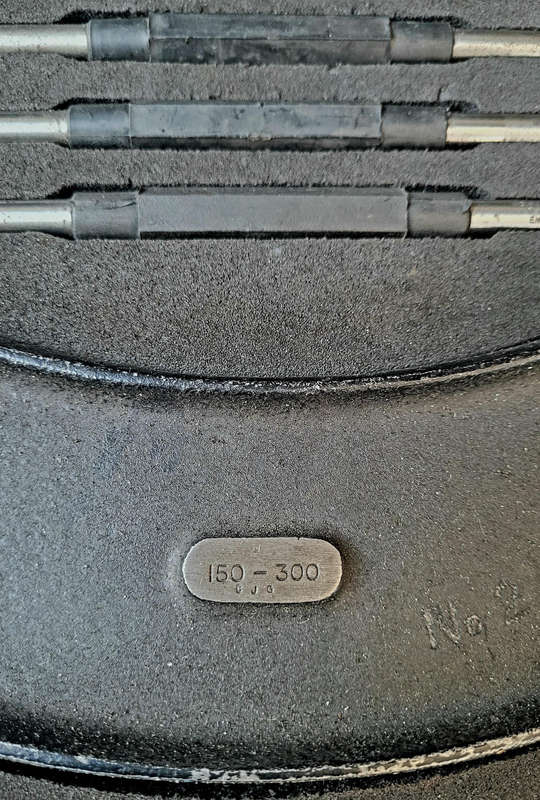 Vintage CJG 150-300mm Micrometer (Almost Complete As Pictured)