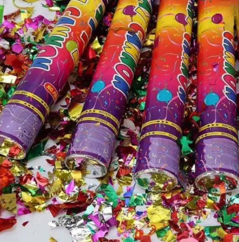 Confetti  Cannon Party Popper (Bid Per Piece)