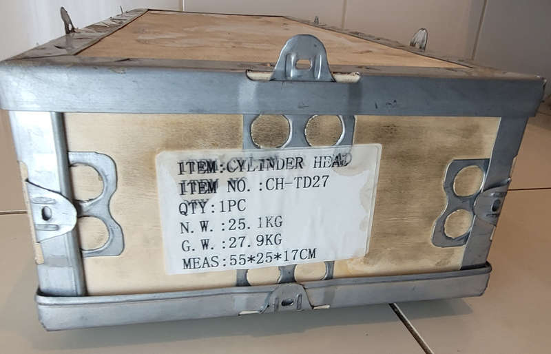 Nissan 2.7 Bare Cylinder Head (TD27) for Nissan Hardbody Cabstar, Pathfinder, Terrano, Mistral Etc