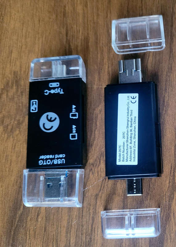 USB 3.0 C-Type OTG Card Reader/Adaptor (Bid Per Piece)