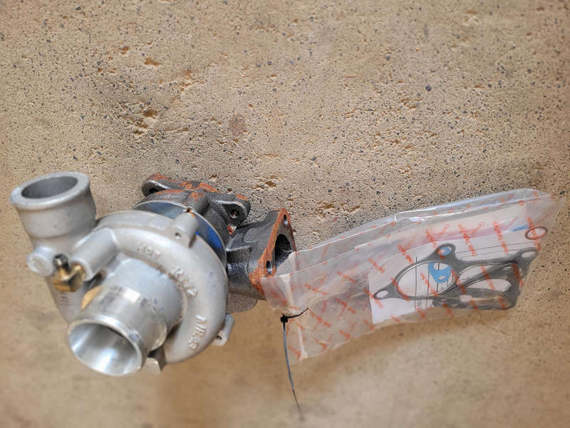 UNUSED. VAN HORT KTT2 Turbo charger Kit (Some Rust AS Pictured)  BID PER PIECE