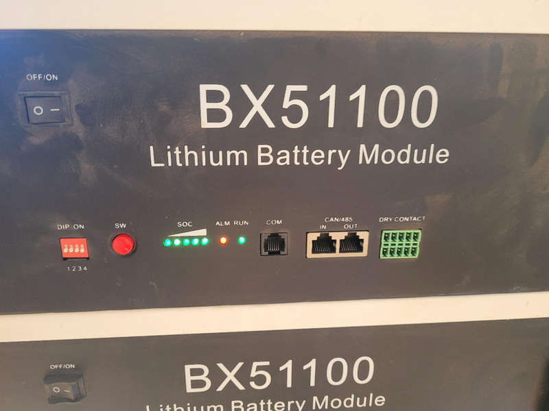 DYNESS BX51100 Lithium Battery Module. Some Store Room Dust But Working