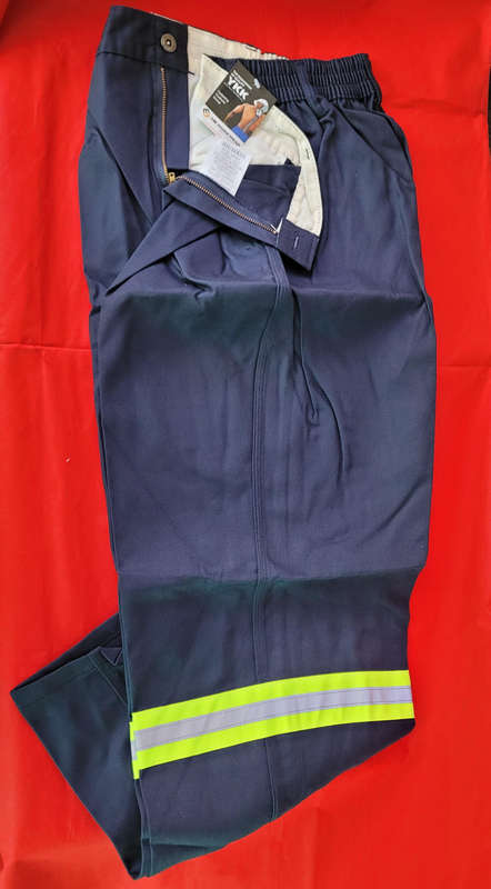MAX PPE Reflective Triple-Stitched Work PANTS ONLY  Chest 127/50, Waist 117/46 (Bid per piece)