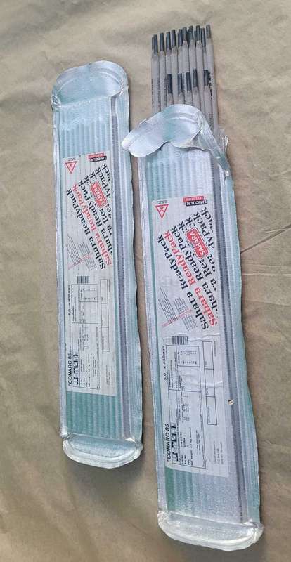 Lincolnweld SAHARA PACK  Conarc 49C Welding Rods (Bid Per Lot)