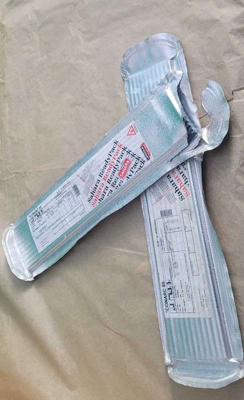 Lincolnweld SAHARA PACK  Conarc 49C Welding Rods (Bid Per Lot)