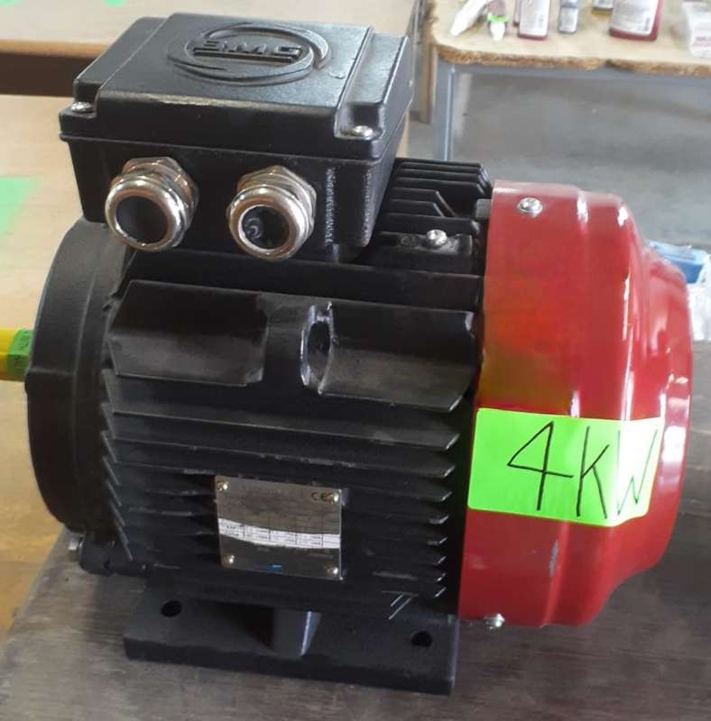 (7.5Kw & 4Kw) BMG BRAND NEW 3-Phase Electric Motor BUNDLE. (Bid Per Lot Of 2x)