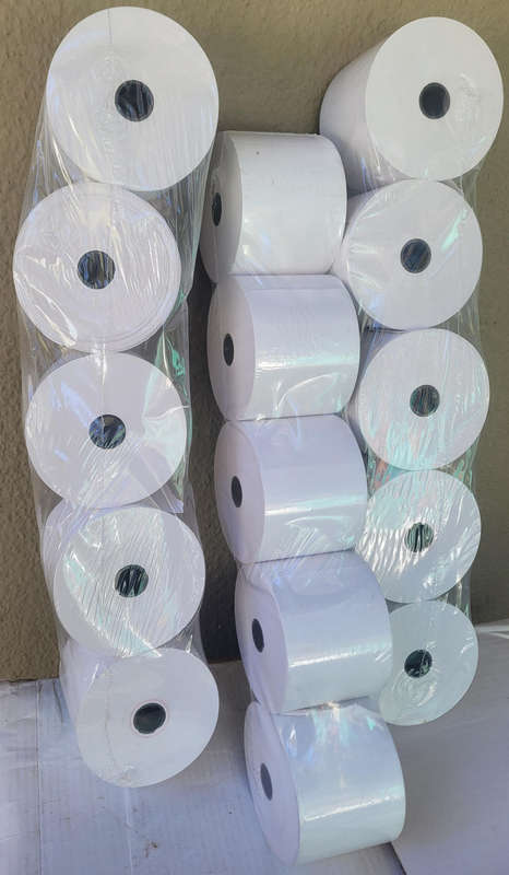 Thermal Till Rolls (57x76)mm (Bid Per 50x Rolls)