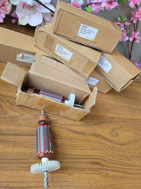 UNUSED...ARMATURE For Small Polishing Machines (POL01-31)  Bid Per Piece