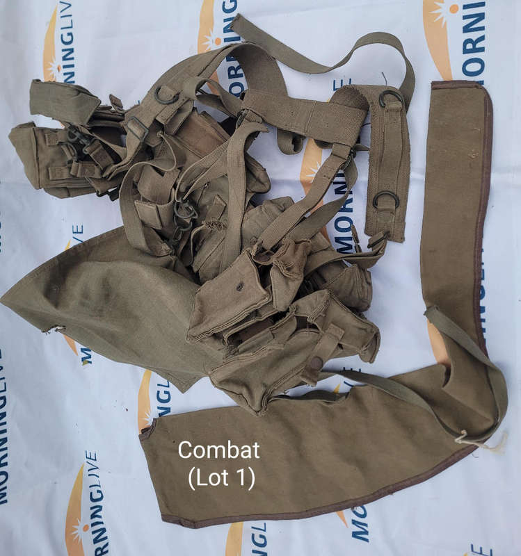 Vintage (SADF) SKELETON WEBBING Set  (Lot 1)
