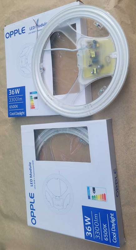 36w Magnetic/Screw-On OPPLE LED Module, 220 - 240v (Bid Per Piece Piece)