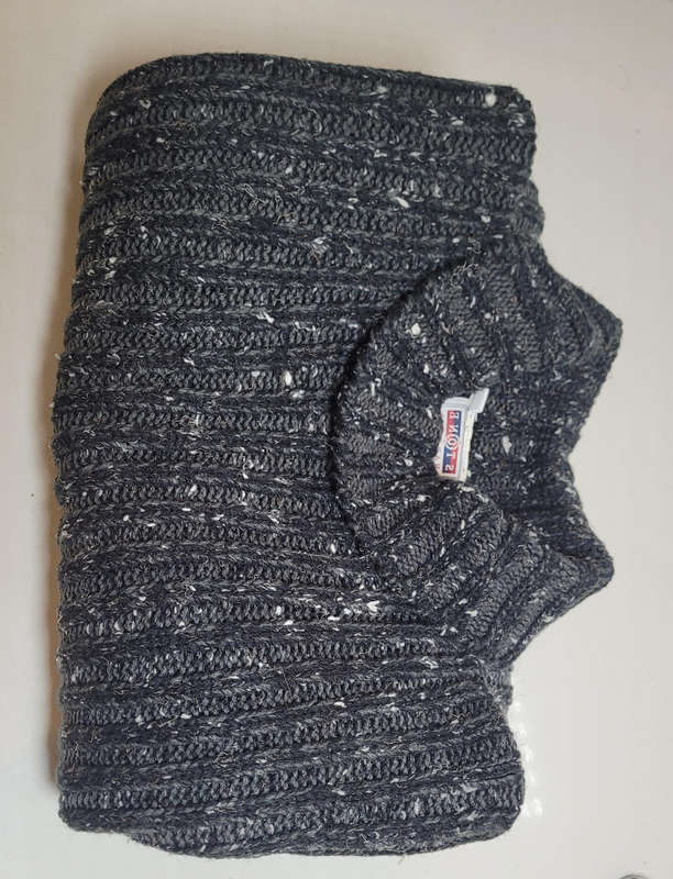 STONE HARBOUR Long-Sleeved High Neck Wool Stretch Jersey (M)