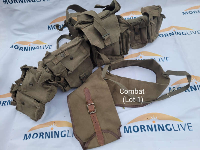 Vintage (SADF) SKELETON WEBBING Set  (Lot 1)