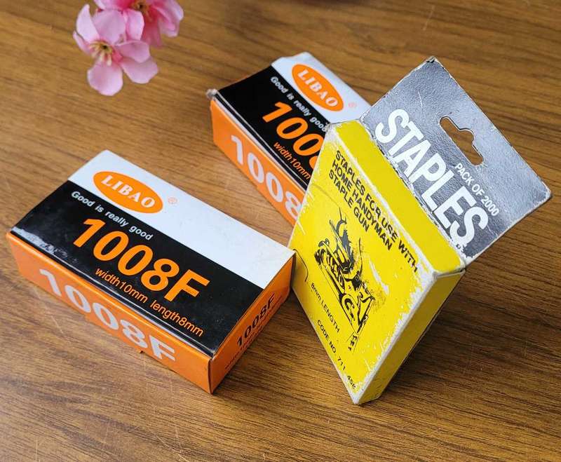 Job Lot Of 3x UNUSED Standard Home/Office Staples (8x10)mm. (Bid Per Lot)