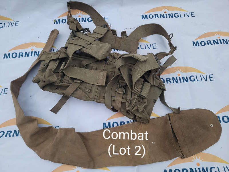 Vintage SADF Combat SKELETON WEBBING Set