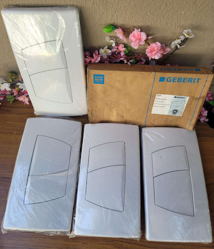 UNBOXED...GEBERIT Replacement Flush Actuator. Bid Per Piece
