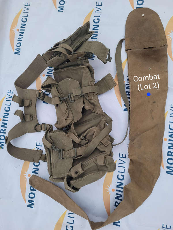 Vintage SADF Combat SKELETON WEBBING Set