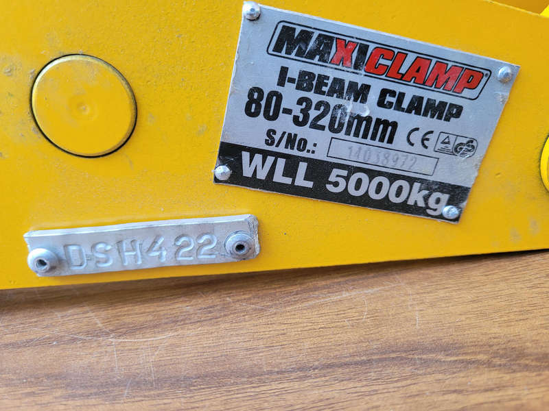 5000Kg MAXI I-BEAM Clamp