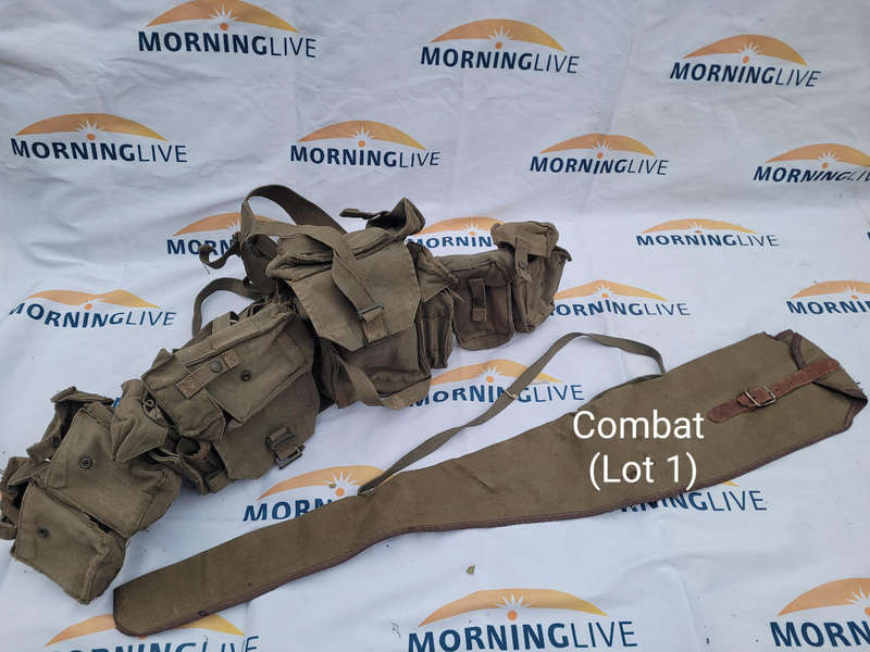 Vintage (SADF) SKELETON WEBBING Set  (Lot 1)